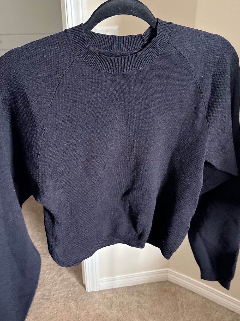 Talula Black Crewneck Sweater
